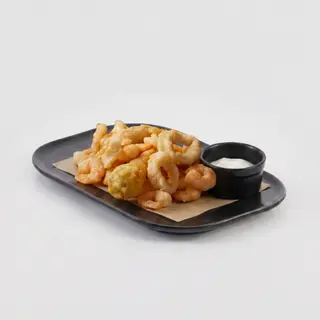 Frittura Di Calamari E Mazzancolle