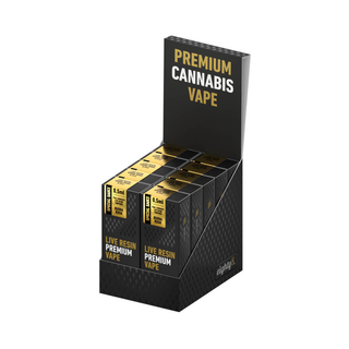 Vaporizator CBD, Eighty8 Bubba Kush, Live Resin 92% CBD, 1ml