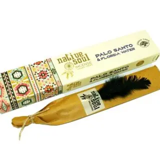 Betisoare parfumate Native Soul, Palo Santo + Florida Water, 15 g