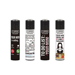 Set 4 brichete Clipper, colectia YOUR MOM