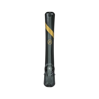 Pipa Steamroller, Marley Natural, Smoked Glass Gold Decal Collection, 21.5 X 9cm