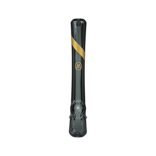 Pipa Steamroller, Marley Natural, Smoked Glass Gold Decal Collection, 21.5 X 9cm