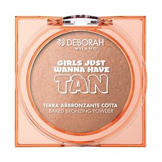 Bronceador Baked Bronzing Powder Girls Just Wanna Have Tan - Deborah Milano - 18 gr Dark