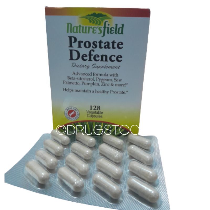 Nature's Field Prostate Defence Capsules, 128 Count