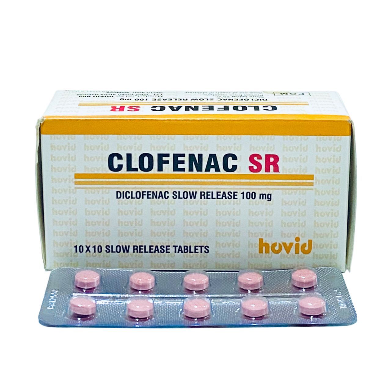 Hovid Clofenac Sr Tablets 100Mg, 100 Count