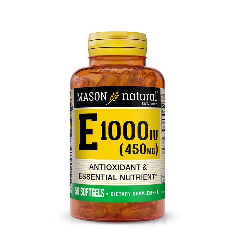 Mason Natural Vitamin E Softgels, 50 Count