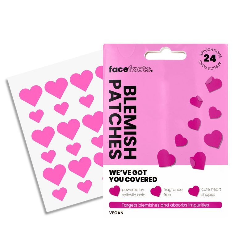 Facefacts Pink Blemish Patches, 24 Applications
