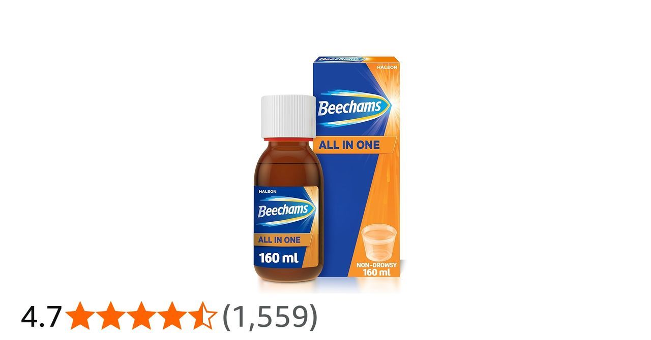 Beechams All-In-One Non-Drowsy Syrup, 160Ml