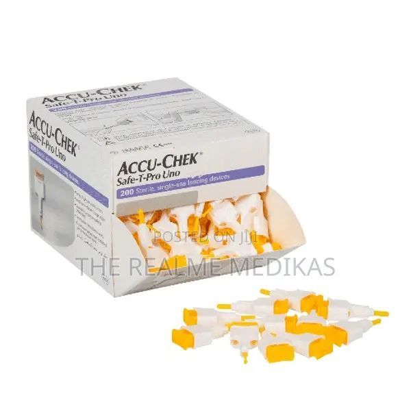 Accu-Chek Safe-T-Pro Uno Lancets, 200 Count