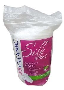 Cleanic Silk Effect Cotton Pads, 40 Pads