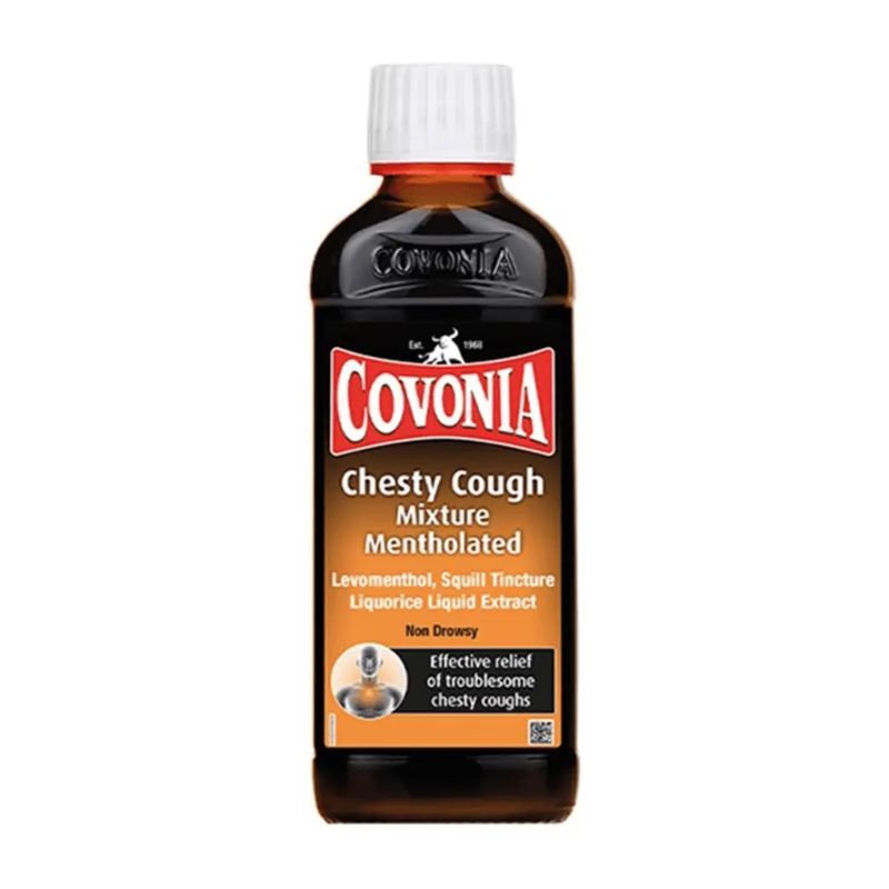 Covonia Mentholated Sugar-Free Cough Syrup