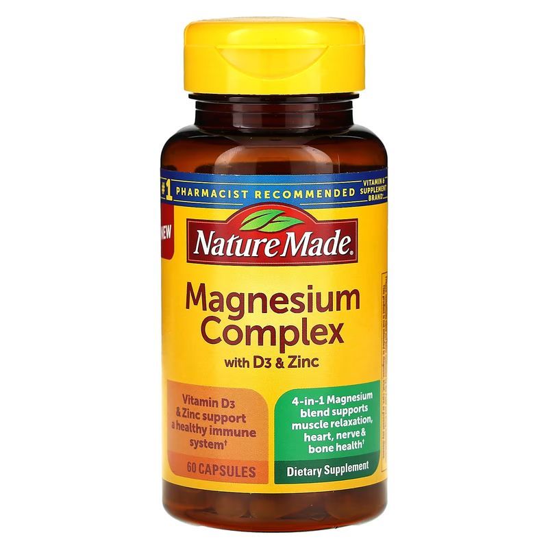 Nature Made Magnesium Complex Capsules, 60 Count