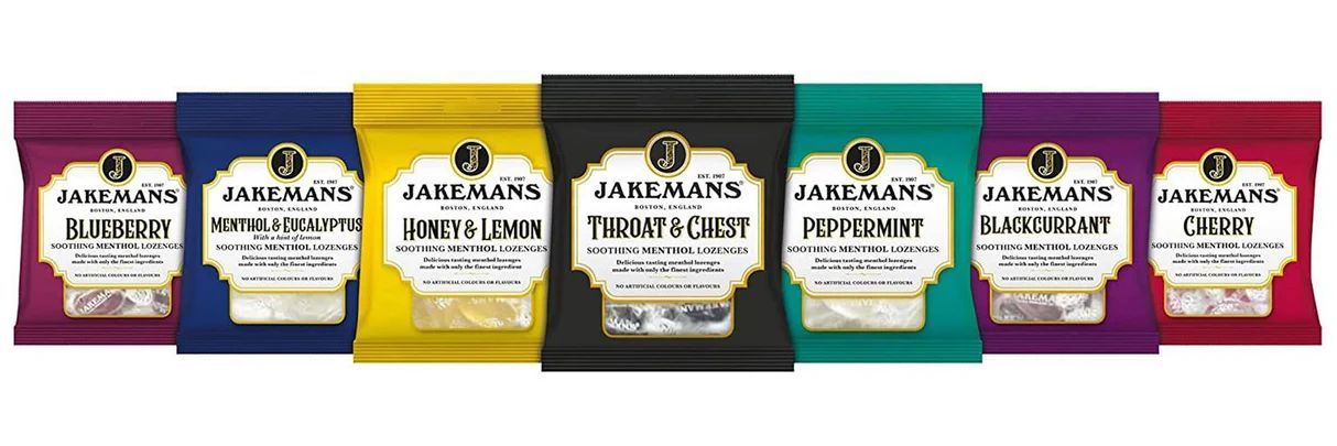 Jakemans Soothing Menthol Lozenges, 73G