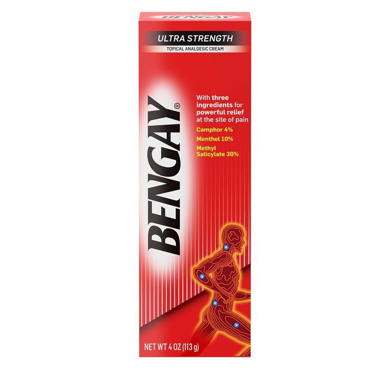 Bengay Ultra Strength Topical Cream, 113G