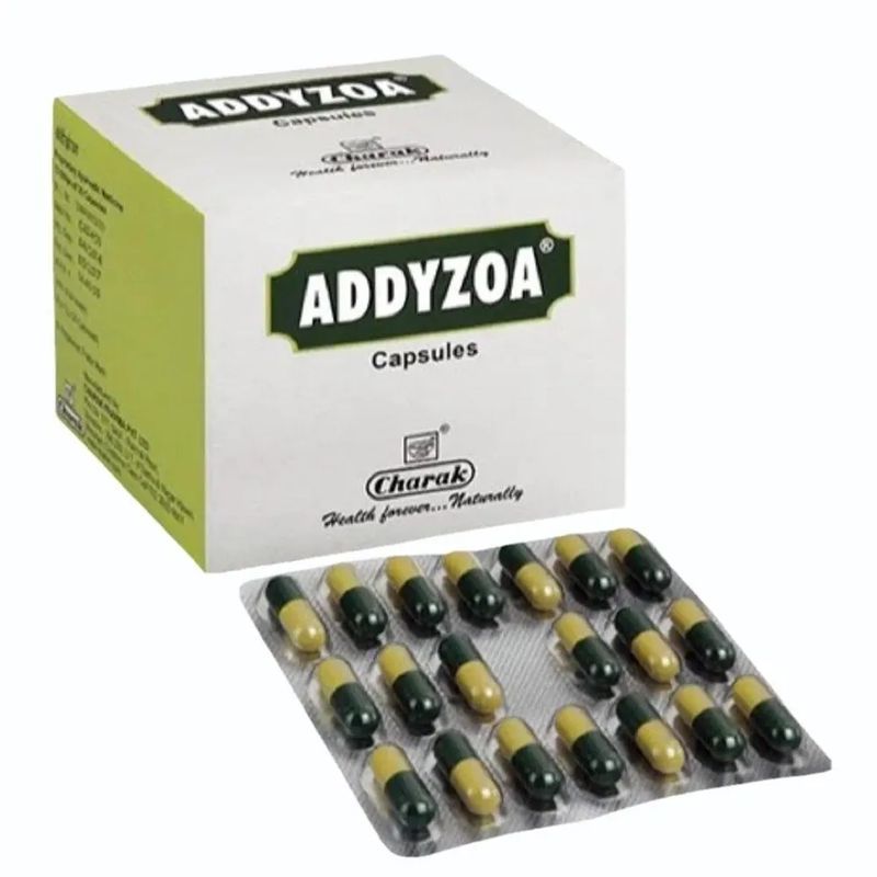 Charak Addyzoa Tablets, 20 Capsules