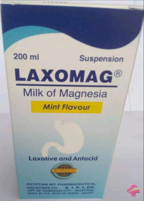 LAXOMAG Mint Milk of Magnesia, 200ml