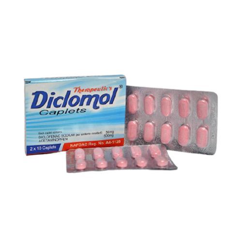 Diclomol Diclomol Caplets 500Mg, 20 Count