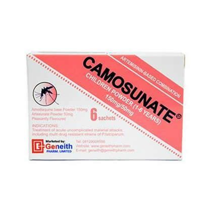 Genetith Pharm Camosunate Antimalarial Sachets