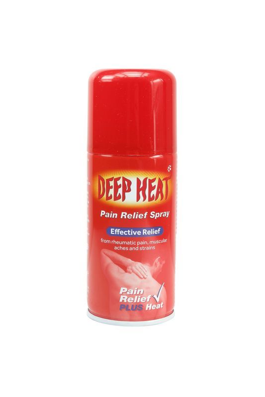 Deep Heat Pain Relief Spray, Red