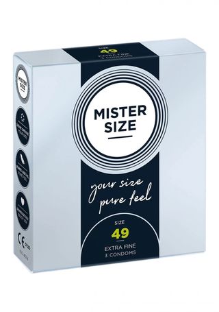 პრეზერვატივები Mister Size 49 მმ x 3