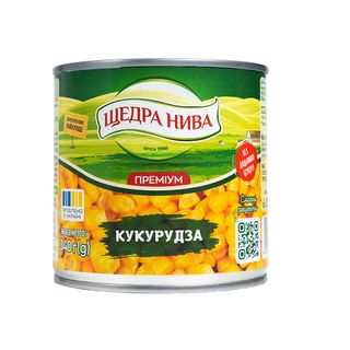Кукурудза Щедра Нива Цукр конс з/б 340г