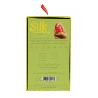 Minivibrador ToyJot Silk Tease, rosa
