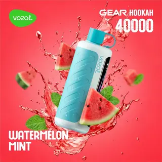Vozol Gear Hookah Watermelon Mint, 40000 Puffs
