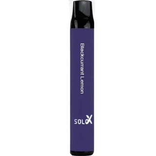 Solo Lemon Blackcurrant Vape, 1500 Puffs