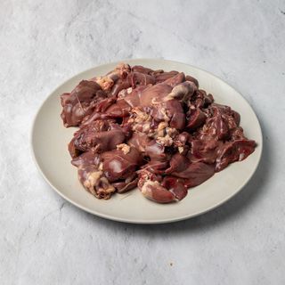 Sveža pileća jetra sa srcem 1kg