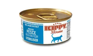 Kippy მუსი სტერილიზებული კნუტებისა და კატებისთვის თევზით 85 გ