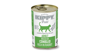 Kippy პაშტეტი ზრდასრული კატებისთვის კურდღლის ხორცით 400 გ