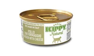 Kippy Natural ზრდასრული კატებისთვის ქათმით და ყველით 70 გ