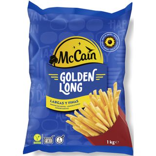 Patatas Prefritas Largas y con Corte Fino Mccain Golden Long 1 Kg
