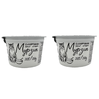Сметана Мурзик 20%