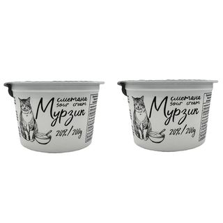Сметана Мурзик 20%