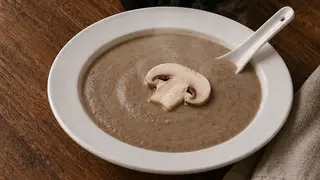 სოკოს კრემ-სუპი