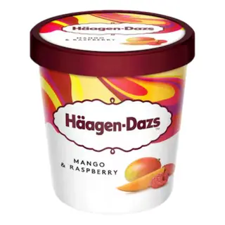 Haagen Dazs Mango Raspberry Ice Cream, 460ml