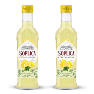 2 x SOPLICA CYTRYNA MIĘTA  25% 0,2L