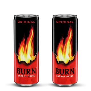 2 x NAPÓJ ENER. BURN ORIGINAL 0,25L PUSZ. ZW.