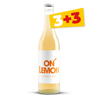 6 x ON LEMON GRUSZKA LEMONIADA 0,33L BUT.BZW.