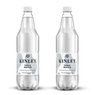 2 x NAPÓJ KINLEY TONIC WATER 1L PET ZW.