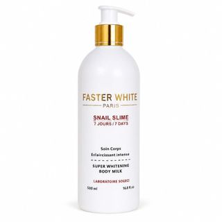 Faster White Lait de Corps à la bave d'escargot 500ml