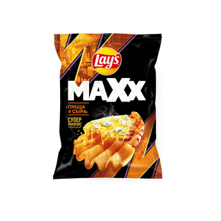 Чипсы Lay's MAXX пицца 4 сыра 100г