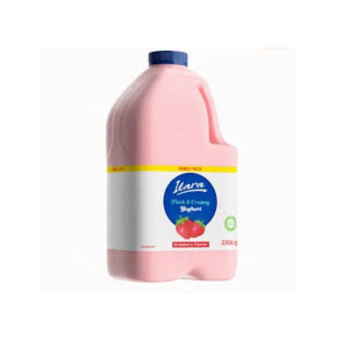 Ilara Strawberry Thick & Creamy Yogurt, 2000g