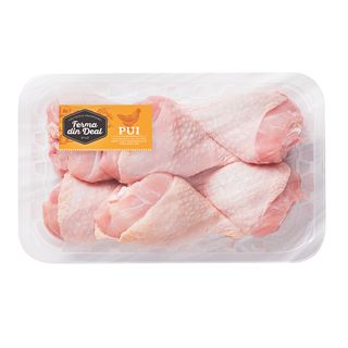 Ferma Din Deal Pulpe De Pui Inferioare Cu Os Si Pi