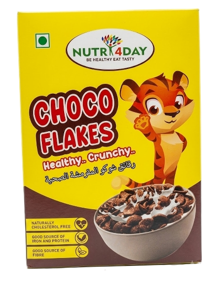 Nutri 4 Day Choco Flakes, 375G