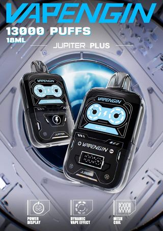 Vapengin Jupiter Plus Blackberry Ice Vape, 18ml