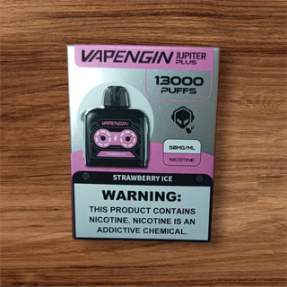 VAPENGIN Jupiter Plus Strawberry Ice Pod, 13000 Puffs