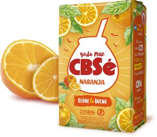 CBSé Naranja Yerba Mate