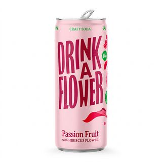 DRINK A FLOWER ORGANIC PASSION FRUIT & HIBISCUS
